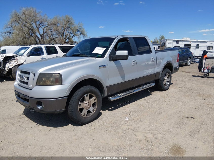 2007 Ford F-150 VIN 1FTPW14V87FB63379 IAAI salvage auction — RIGHT SIDE, Clear (Montana), sold $700 on 2026-07-22 (photo 2)