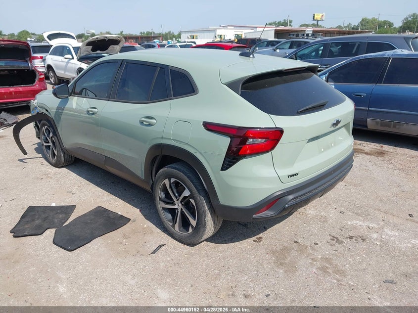 2024 Chevrolet Trax VIN KL77LGE29RC165417 IAAI salvage auction — LEFT FRONT, Original (Texas), sold $4,650 on 2026-07-29 (photo 3)