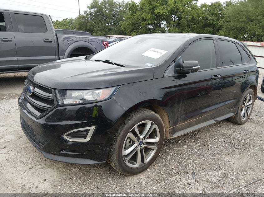 2018 Ford Edge VIN 2FMPK4AP1JBC62553 IAAI salvage auction — REAR END, Original (Texas), sold $3,725 on 2026-07-09 (photo 2)