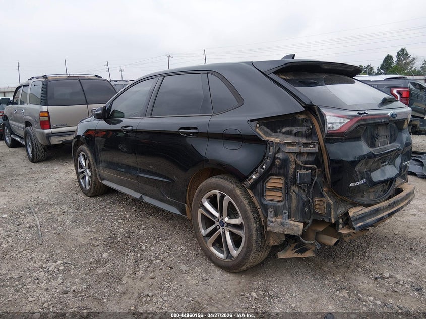 2018 Ford Edge VIN 2FMPK4AP1JBC62553 IAAI salvage auction — REAR END, Original (Texas), sold $3,725 on 2026-07-09 (photo 3)