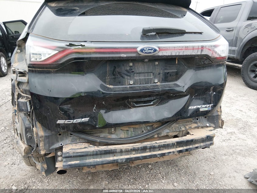 2018 Ford Edge VIN 2FMPK4AP1JBC62553 IAAI salvage auction — REAR END, Original (Texas), sold $3,725 on 2026-07-09 (photo 6)