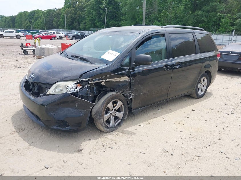 2011 Toyota Sienna VIN 5TDKK3DC6BS012369 IAAI salvage auction — LEFT FRONT, Salvage (Idaho), sold $1,300 on 2026-07-09 (photo 2)