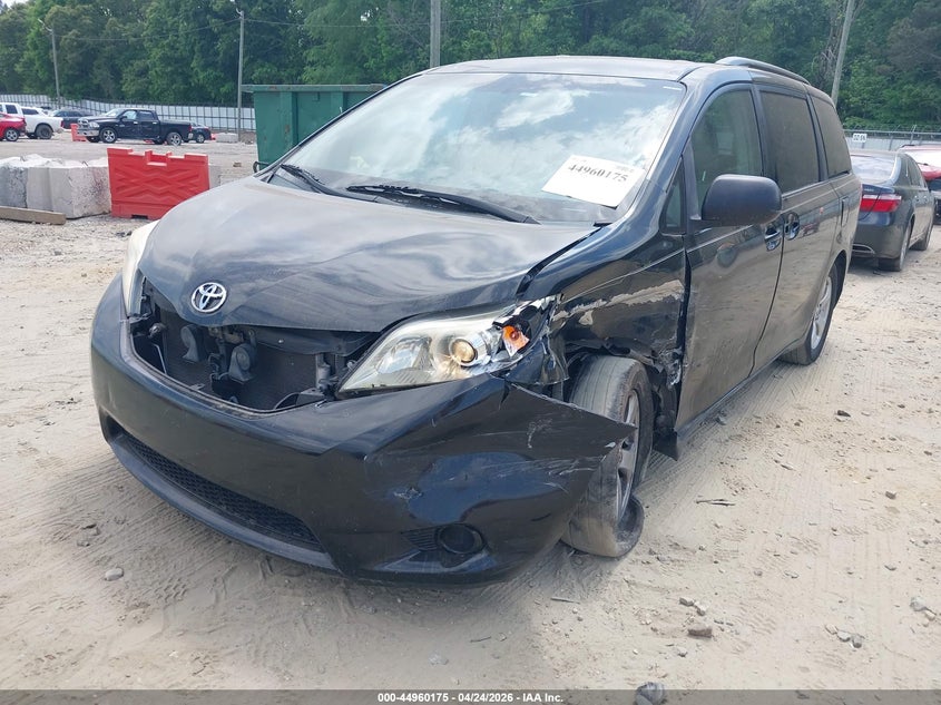 2011 Toyota Sienna VIN 5TDKK3DC6BS012369 IAAI salvage auction — LEFT FRONT, Salvage (Idaho), sold $1,300 on 2026-07-09 (photo 6)