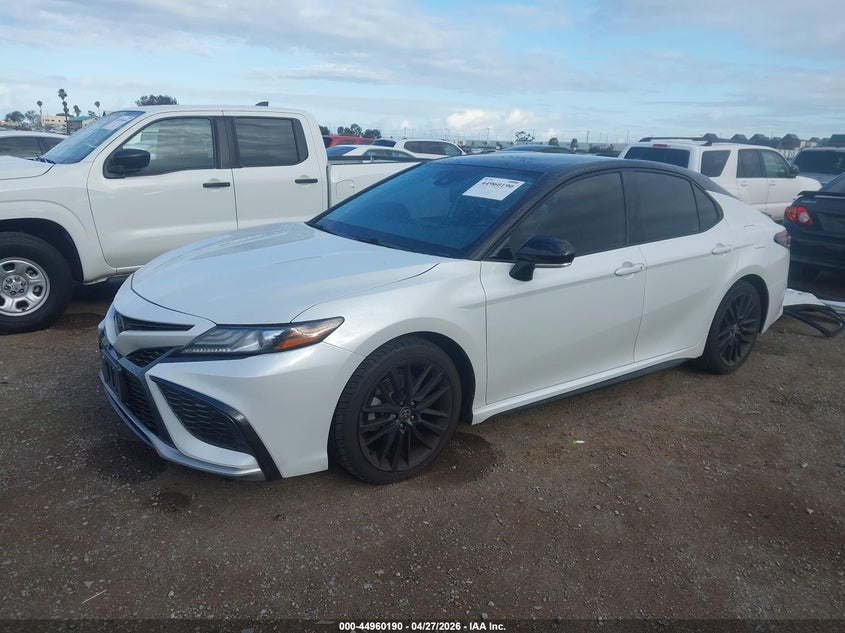2022 Toyota Camry VIN 4T1K61AK4NU027744 IAAI salvage auction — REAR END, Salvage Title, sold $9,100 on 2026-07-10 (photo 2)