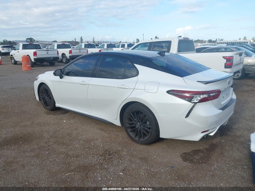 2022 Toyota Camry VIN 4T1K61AK4NU027744 IAAI salvage auction — REAR END, Salvage Title, sold $9,100 on 2026-07-10 (photo 3)