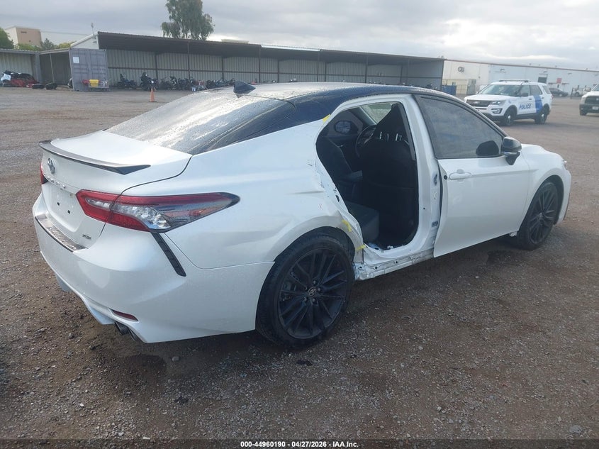2022 Toyota Camry VIN 4T1K61AK4NU027744 IAAI salvage auction — REAR END, Salvage Title, sold $9,100 on 2026-07-10 (photo 4)
