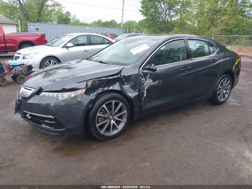 2015 Acura Tlx VIN 19UUB3F58FA007654 IAAI salvage auction — FRONT END, Salvage Title, sold $6,200 on 2026-09-01 (photo 2)