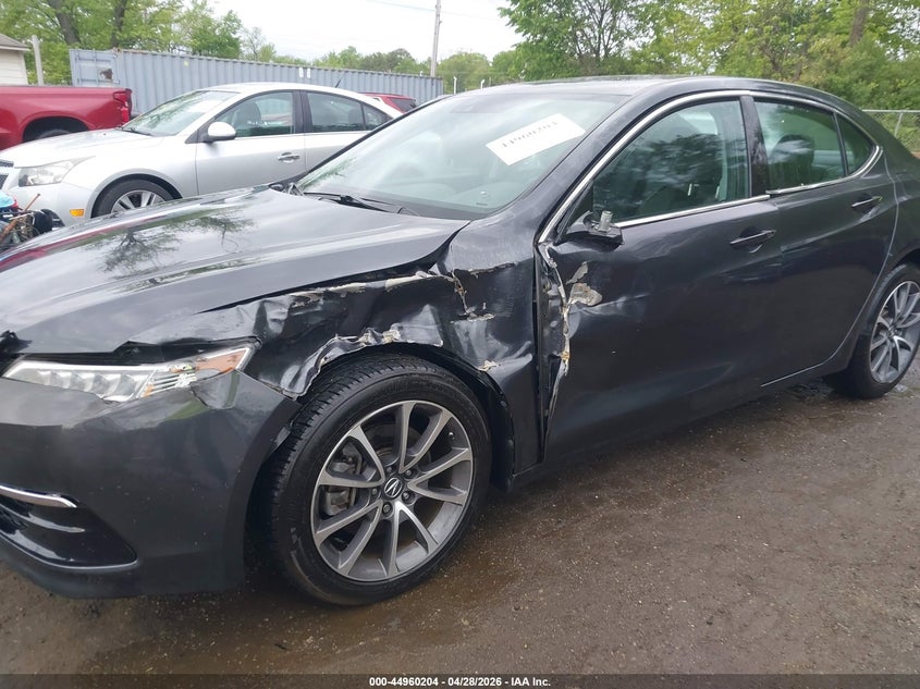 2015 Acura Tlx VIN 19UUB3F58FA007654 IAAI salvage auction — FRONT END, Salvage Title, sold $6,200 on 2026-09-01 (photo 6)