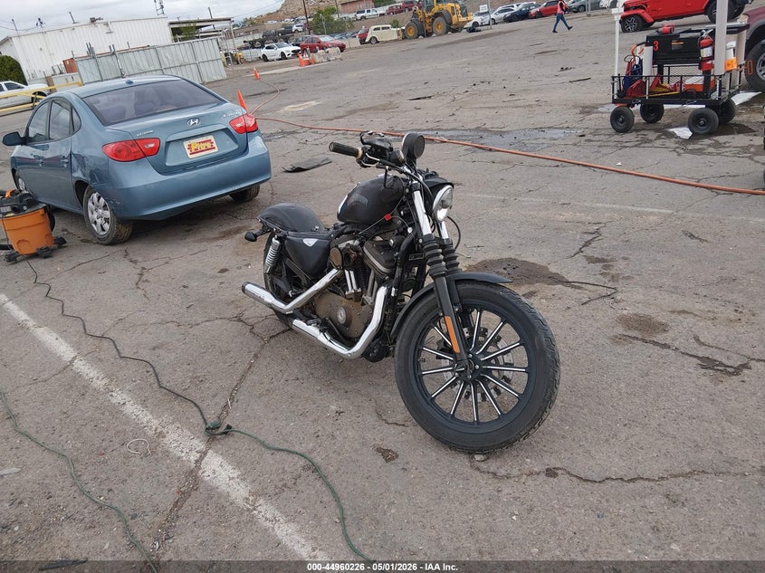 2015 Harley-davidson Iron VIN 1HD4LE219FC435701 IAAI salvage auction — REAR END, Salvage (New Mexico), sold $1,125 on 2026-07-07 (photo 1)