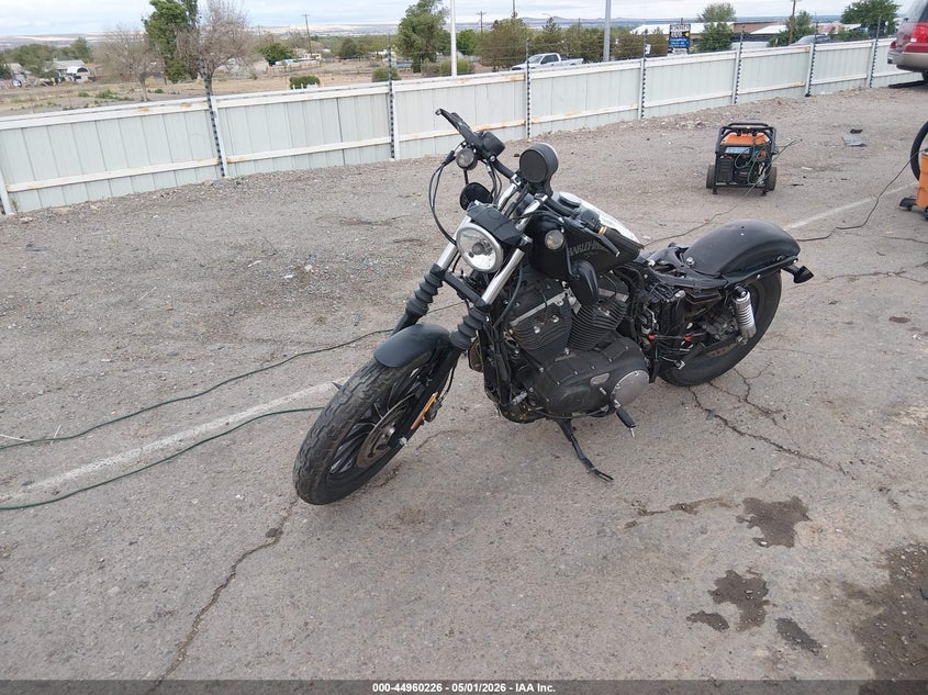 2015 Harley-davidson Iron VIN 1HD4LE219FC435701 IAAI salvage auction — REAR END, Salvage (New Mexico), sold $1,125 on 2026-07-07 (photo 2)