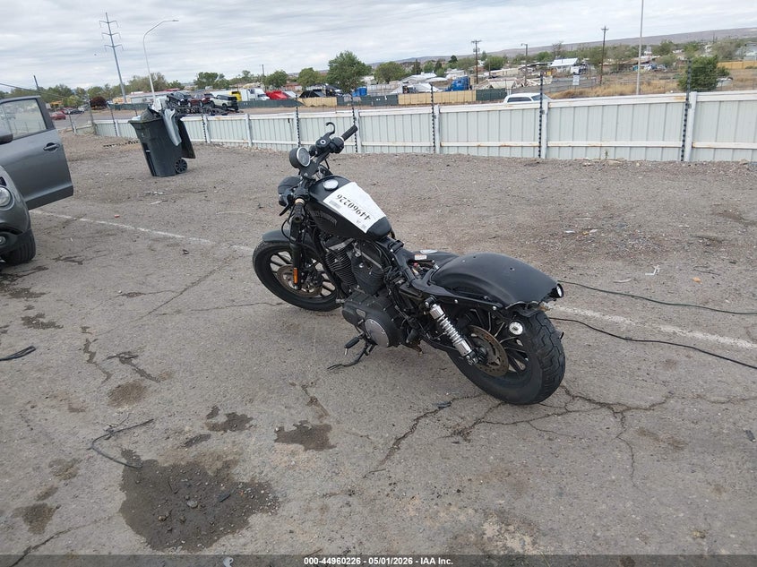 2015 Harley-davidson Iron VIN 1HD4LE219FC435701 IAAI salvage auction — REAR END, Salvage (New Mexico), sold $1,125 on 2026-07-07 (photo 3)