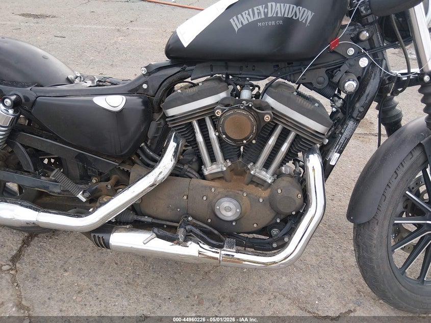 2015 Harley-davidson Iron VIN 1HD4LE219FC435701 IAAI salvage auction — REAR END, Salvage (New Mexico), sold $1,125 on 2026-07-07 (photo 8)