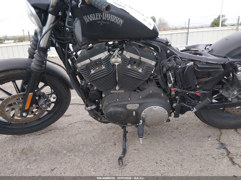 2015 Harley-davidson Iron VIN 1HD4LE219FC435701 IAAI salvage auction — REAR END, Salvage (New Mexico), sold $1,125 on 2026-07-07 (photo 9)