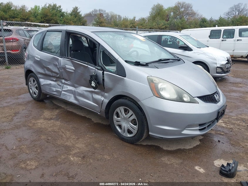 2010 Honda Fit VIN JHMGE8H27AC034908 IAAI salvage auction — RIGHT SIDE, Salvage (Illinois), sold $350 on 2026-07-14 (photo 1)