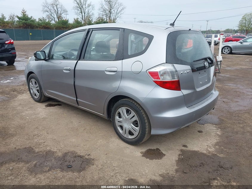 2010 Honda Fit VIN JHMGE8H27AC034908 IAAI salvage auction — RIGHT SIDE, Salvage (Illinois), sold $350 on 2026-07-14 (photo 3)