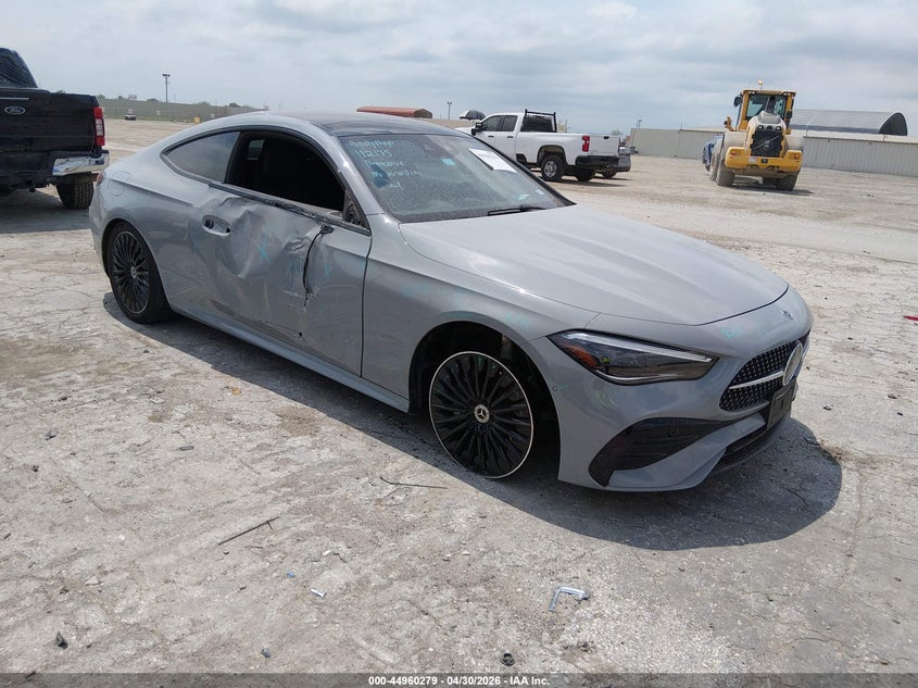 2024 Mercedes-benz Cle-klasse VIN W1KMJ4HB4RF035135 IAAI salvage auction — RIGHT SIDE, Original (Texas), sold $31,750 on 2026-08-01 (photo 1)