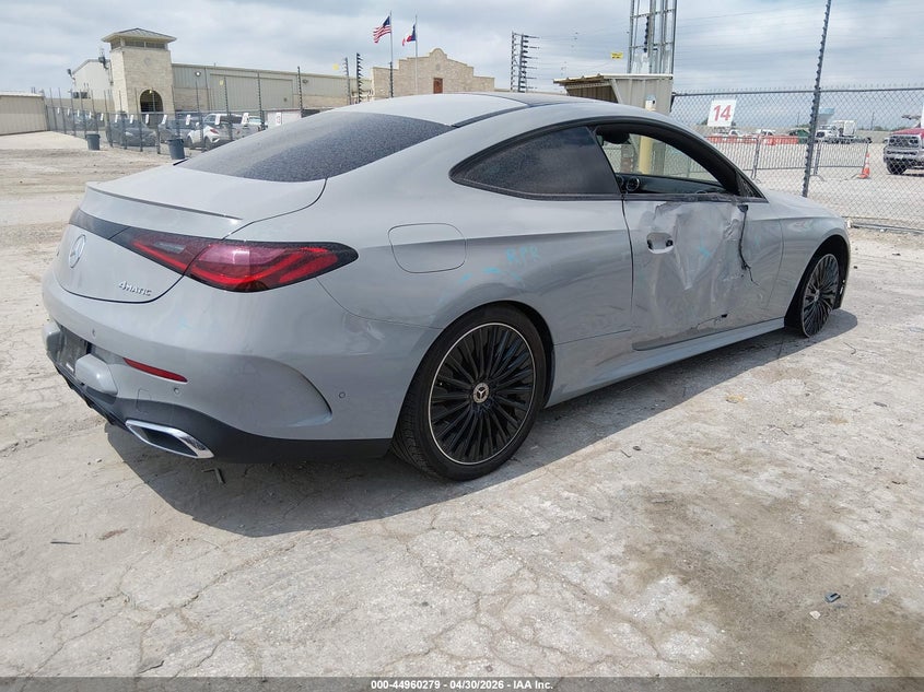 2024 Mercedes-benz Cle-klasse VIN W1KMJ4HB4RF035135 IAAI salvage auction — RIGHT SIDE, Original (Texas), sold $31,750 on 2026-08-01 (photo 4)