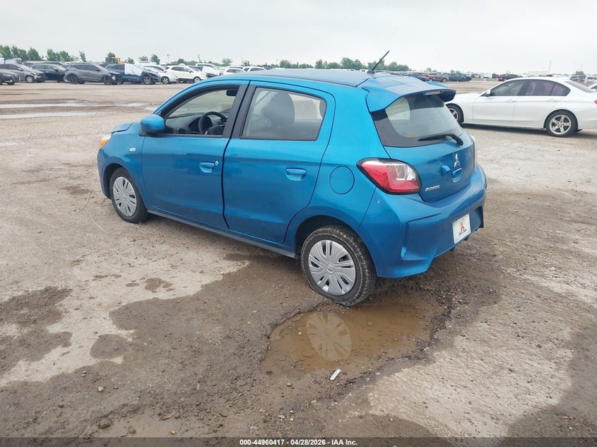 2024 Mitsubishi Mirage VIN ML32AUHJ0RH037819 IAAI salvage auction — FRONT END, Original (Texas), sold $3,800 on 2026-07-08 (photo 3)