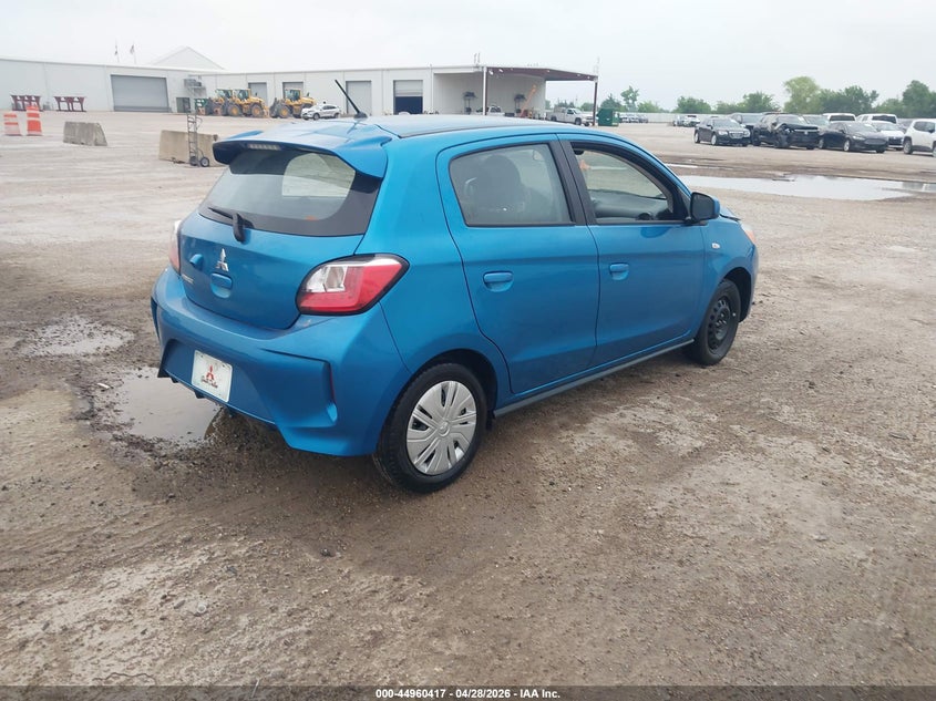 2024 Mitsubishi Mirage VIN ML32AUHJ0RH037819 IAAI salvage auction — FRONT END, Original (Texas), sold $3,800 on 2026-07-08 (photo 4)