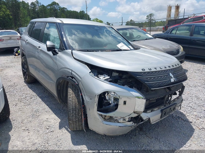 2022 Mitsubishi Outlander VIN JA4J4UA87NZ046510 IAAI salvage auction — BIOHAZARD/CHEMICAL, Salvage (Mississippi), sold $3,050 on 2026-09-04 (photo 1)