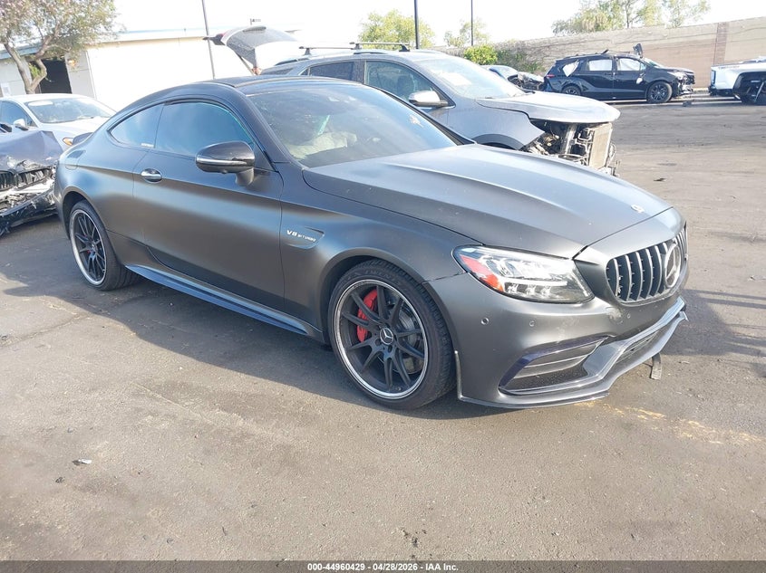 2021 Mercedes-benz C class VIN W1KWJ8HB4MG098531 IAAI salvage auction — LEFT SIDE, Wait Title, sold $25 on 2026-07-24 (photo 1)