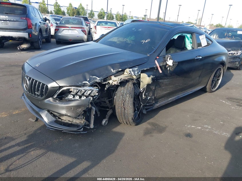 2021 Mercedes-benz C class VIN W1KWJ8HB4MG098531 IAAI salvage auction — LEFT SIDE, Wait Title, sold $25 on 2026-07-24 (photo 2)