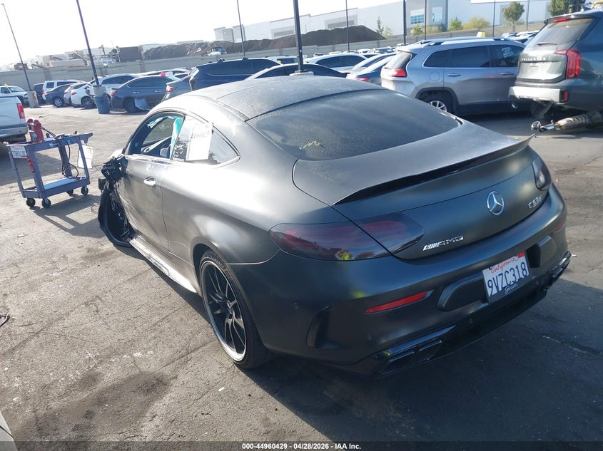 2021 Mercedes-benz C class VIN W1KWJ8HB4MG098531 IAAI salvage auction — LEFT SIDE, Wait Title, sold $25 on 2026-07-24 (photo 3)