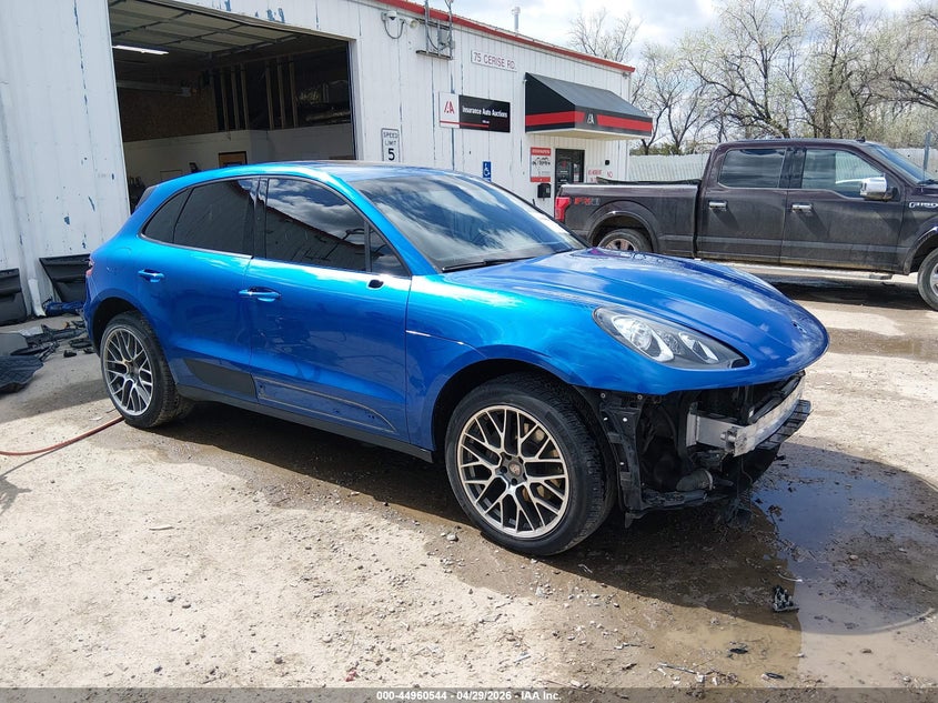 2018 Porsche Macan VIN WP1AA2A50JLB08950 IAAI salvage auction — FRONT END, Salvage (Montana), sold $7,850 on 2026-07-15 (photo 1)