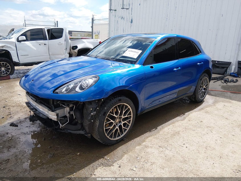 2018 Porsche Macan VIN WP1AA2A50JLB08950 IAAI salvage auction — FRONT END, Salvage (Montana), sold $7,850 on 2026-07-15 (photo 2)