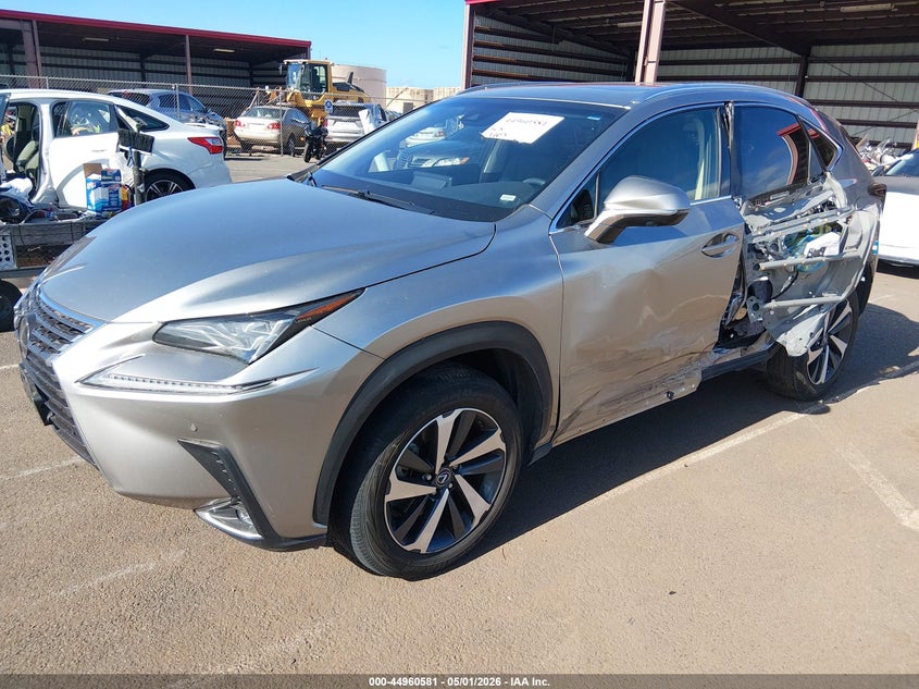 2019 Lexus Nx VIN JTJYARBZ9K2122845 IAAI salvage auction — LEFT SIDE, Clear (Hawaii), sold $8,100 on 2026-07-14 (photo 2)