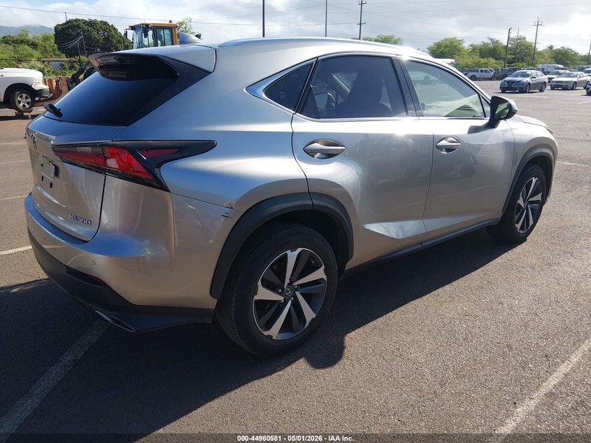 2019 Lexus Nx VIN JTJYARBZ9K2122845 IAAI salvage auction — LEFT SIDE, Clear (Hawaii), sold $8,100 on 2026-07-14 (photo 4)