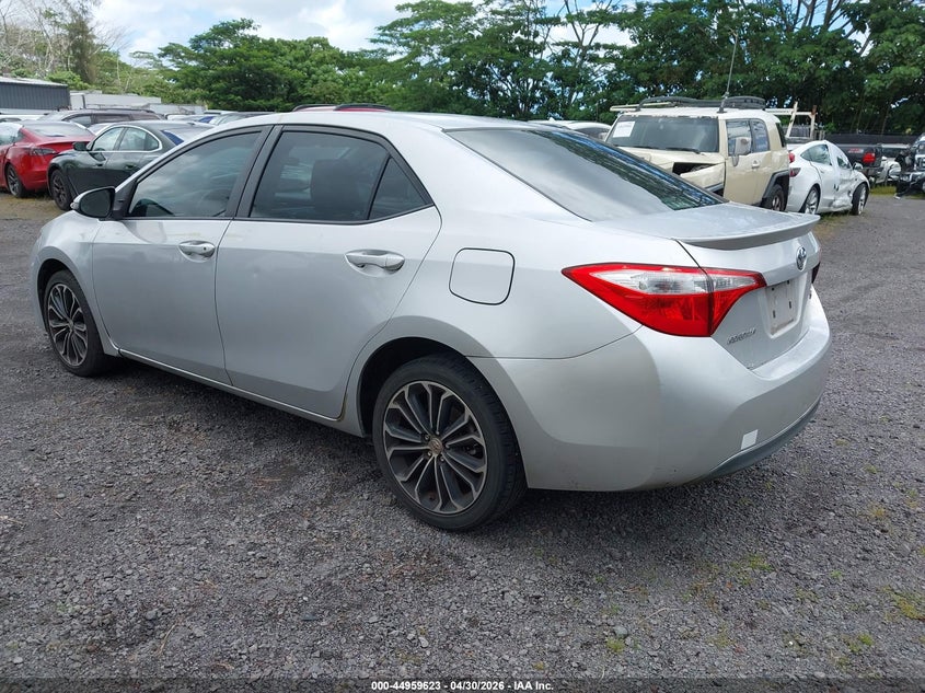 2015 Toyota Corolla VIN 5YFBURHEXFP290019 IAAI salvage auction — ROOF, Salvage (Hawaii), sold $375 on 2026-07-14 (photo 3)