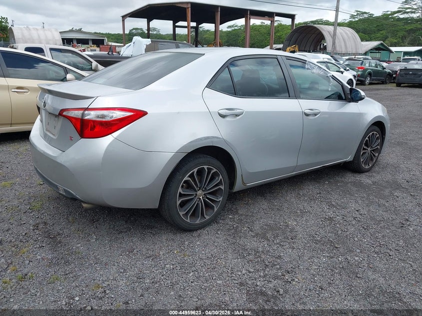 2015 Toyota Corolla VIN 5YFBURHEXFP290019 IAAI salvage auction — ROOF, Salvage (Hawaii), sold $375 on 2026-07-14 (photo 4)