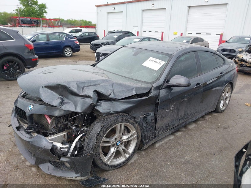 2016 BMW 4er VIN WBA4C9C57GG139254 IAAI salvage auction — FRONT END, Salvage (Illinois), sold $1,650 on 2026-07-14 (photo 2)