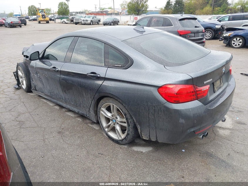 2016 BMW 4er VIN WBA4C9C57GG139254 IAAI salvage auction — FRONT END, Salvage (Illinois), sold $1,650 on 2026-07-14 (photo 3)