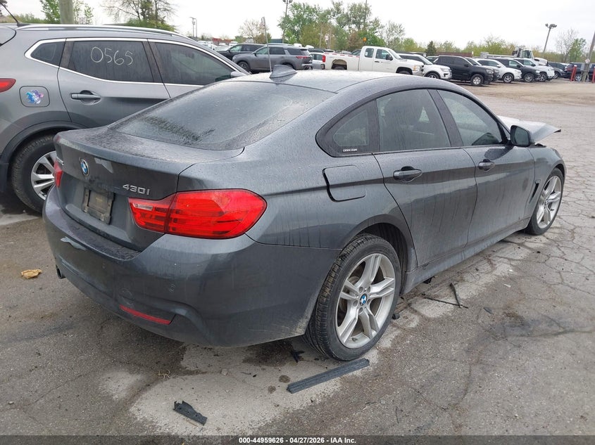 2016 BMW 4er VIN WBA4C9C57GG139254 IAAI salvage auction — FRONT END, Salvage (Illinois), sold $1,650 on 2026-07-14 (photo 4)