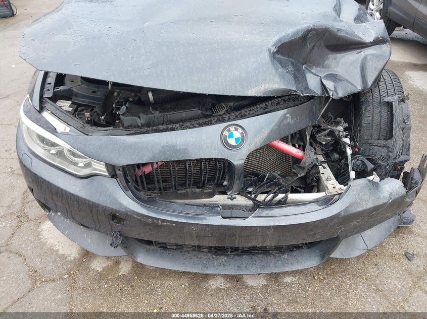2016 BMW 4er VIN WBA4C9C57GG139254 IAAI salvage auction — FRONT END, Salvage (Illinois), sold $1,650 on 2026-07-14 (photo 6)