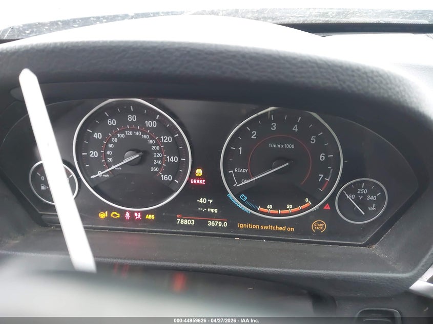 2016 BMW 4er VIN WBA4C9C57GG139254 IAAI salvage auction — FRONT END, Salvage (Illinois), sold $1,650 on 2026-07-14 (photo 7)