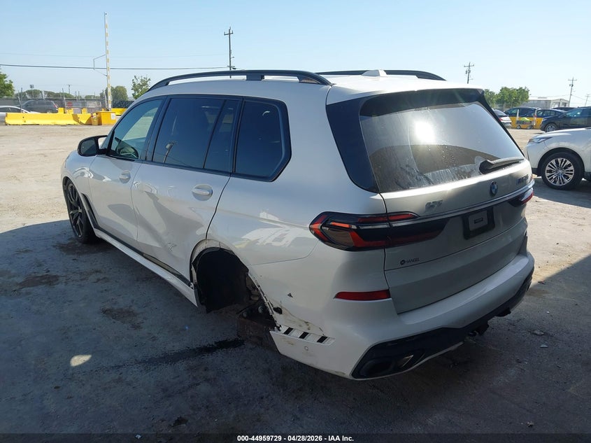 2023 BMW X7 VIN 5UX33EM01P9R52117 IAAI salvage auction — LEFT REAR, Salvage Title, sold $42,150 on 2026-07-06 (photo 6)