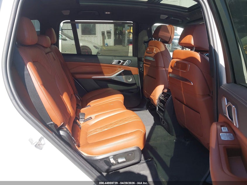2023 BMW X7 VIN 5UX33EM01P9R52117 IAAI salvage auction — LEFT REAR, Salvage Title, sold $42,150 on 2026-07-06 (photo 8)