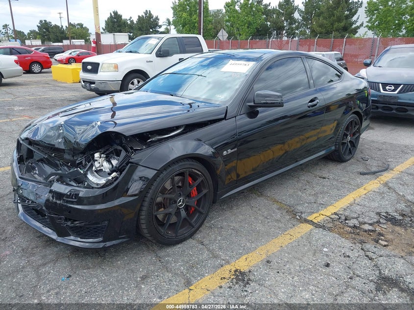 2014 Mercedes-benz C-klasse amg VIN WDDGJ7HB3EG185479 IAAI salvage auction — FRONT END, Salvage (California), sold $19,550 on 2026-07-06 (photo 2)