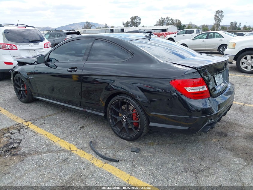 2014 Mercedes-benz C-klasse amg VIN WDDGJ7HB3EG185479 IAAI salvage auction — FRONT END, Salvage (California), sold $19,550 on 2026-07-06 (photo 3)