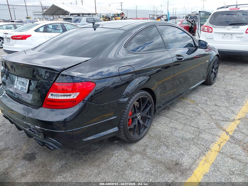 2014 Mercedes-benz C-klasse amg VIN WDDGJ7HB3EG185479 IAAI salvage auction — FRONT END, Salvage (California), sold $19,550 on 2026-07-06 (photo 4)