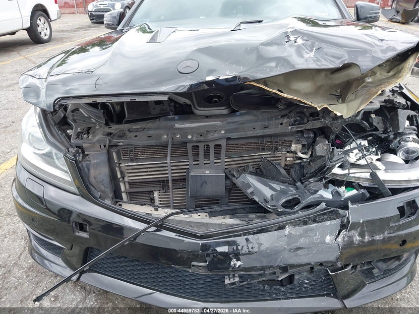 2014 Mercedes-benz C-klasse amg VIN WDDGJ7HB3EG185479 IAAI salvage auction — FRONT END, Salvage (California), sold $19,550 on 2026-07-06 (photo 6)
