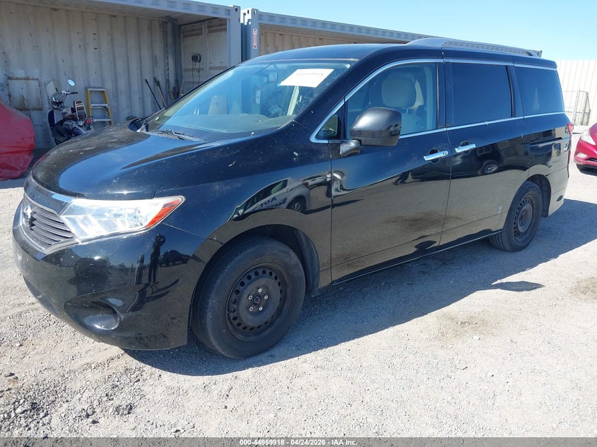 2012 Nissan Quest VIN JN8AE2KP4C9041294 IAAI salvage auction — RIGHT SIDE, App For Dup Clear (California), sold $500 on 2026-07-30 (photo 2)