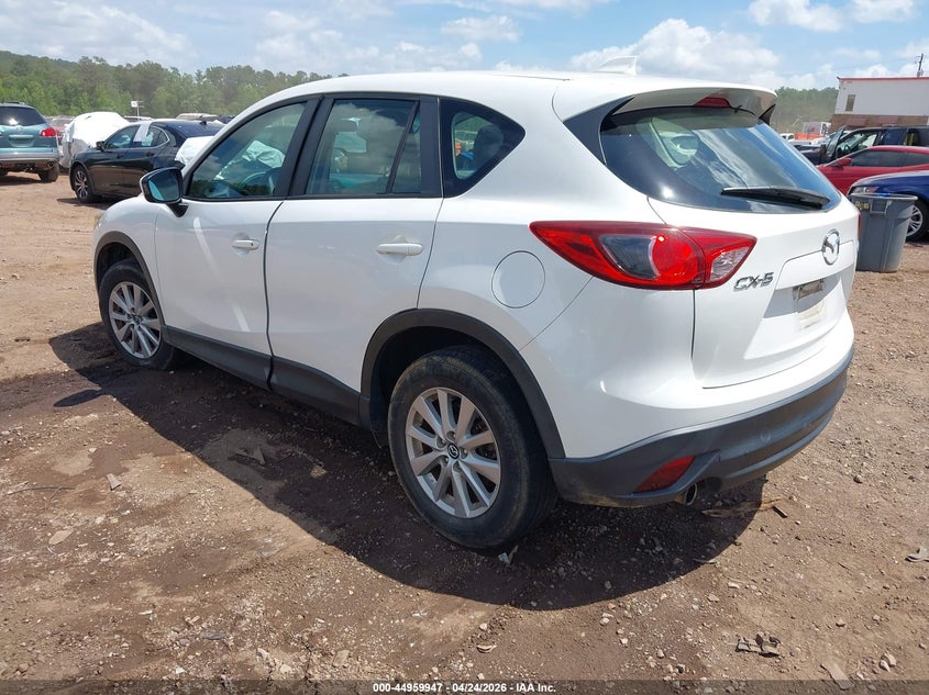 2014 Mazda Cx-5 VIN JM3KE2BE2E0398518 IAAI salvage auction — RIGHT FRONT, Salvage Title, sold $2,075 on 2026-07-15 (photo 3)