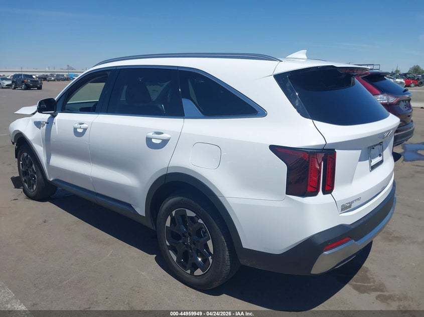 2025 Kia Sorento VIN 5XYRL4JC2SG379272 IAAI salvage auction — RIGHT FRONT, Salvage (Arizona), sold $13,000 on 2026-07-28 (photo 3)