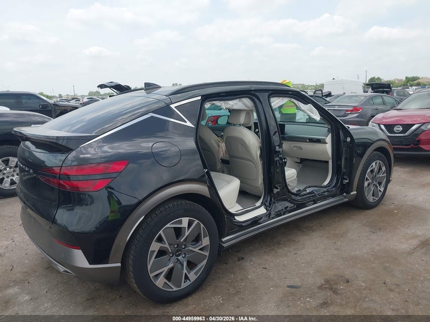 2025 Genesis Gv60 VIN KMUKCDSC8SU026563 IAAI salvage auction — RIGHT SIDE, Original (Texas), sold $9,200 on 2026-07-23 (photo 4)