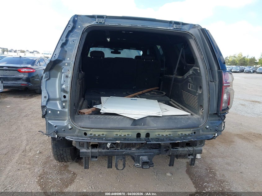 2021 Chevrolet Suburban VIN 1GNSCCKDXMR241297 IAAI salvage auction — REAR END, Salvage (California), sold $9,600 on 2026-07-29 (photo 6)