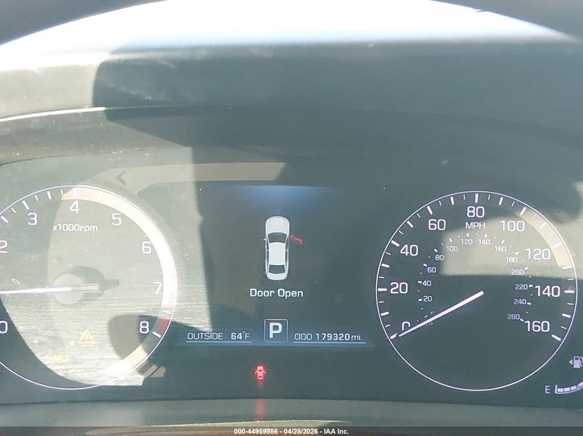 2016 Hyundai Equus VIN KMHGH4JH0GU106191 IAAI salvage auction — UNKNOWN, Salvage (Arizona), sold $1,200 on 2026-07-07 (photo 7)